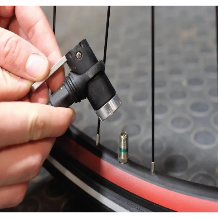 how to pump air in bike tires